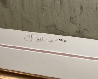 Large Hand Signed, Numbered, & Framed Artwork