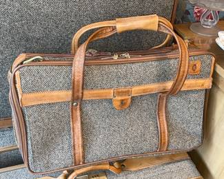 Assorted Vintage Hartman Luggage W/ Leather Straps