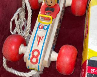 Vintage Fisher Price Pull Car
