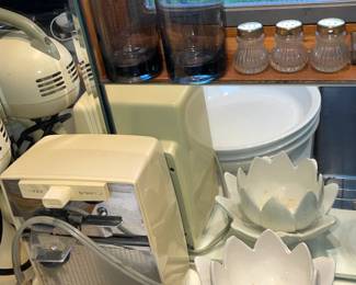 Assorted Kitchenware (Glass, China, Dishware, Mugs, Etc.)