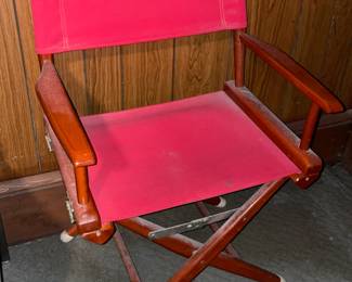 Red Director's Chair
