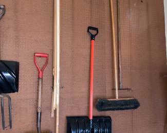 Assorted Garage Contents (Yard Tools, Decor, Etc.)