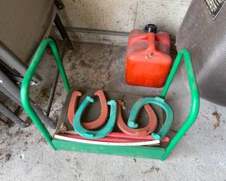 Assorted Garage Contents (Yard Tools, Decor, Etc.)
