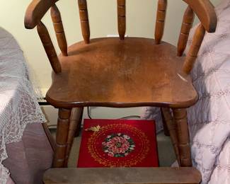 Wooden High Chair