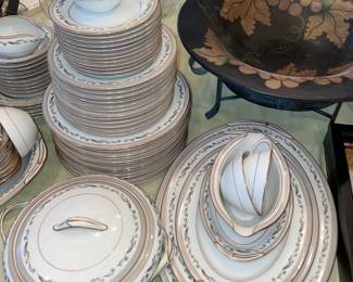 Large "Brewster" China Set By Noritake