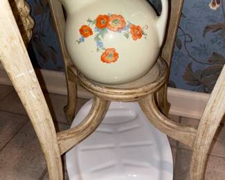 Porcelain Tilt Ball Pitcher