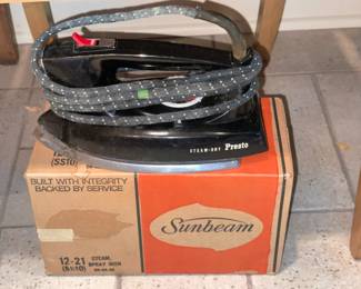 Vintage Sunbeam Iron