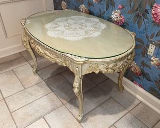 Carved Coffee Table