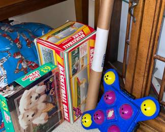 Vintage Basketball Game Toy W/ Box