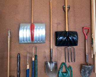 Assorted Garage Contents (Yard Tools, Decor, Etc.)