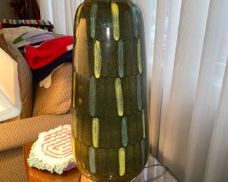 Vintage MCM Pottery Table Lamp