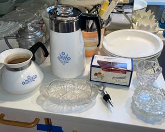 Blue Cornflower Corningware