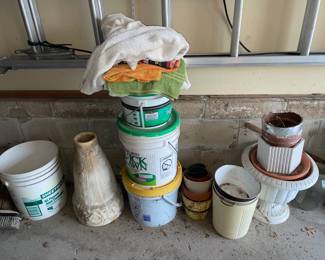 Assorted Garage Contents (Yard Tools, Decor, Etc.)