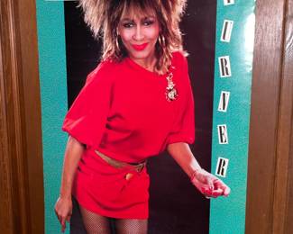 Vintage Tina Turner Poster