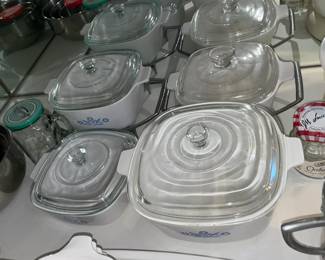 Blue Cornflower Corningware