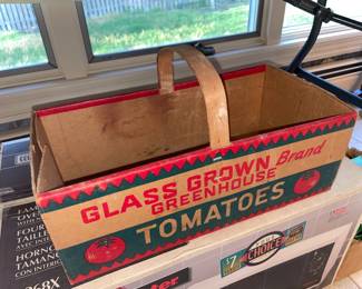 Vintage Tomatoe Basket