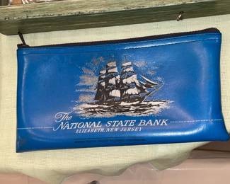 Bank Zippered Pouch