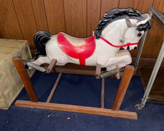 "Hi-Prancer" Blow Mold Rocking Horse (Ohio)