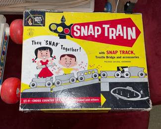 Vintage Marx Snap Train Toy