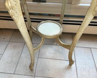 Carved End Table (2 Available)