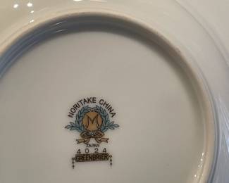 Large "Greenbrier" China Set By Noritake