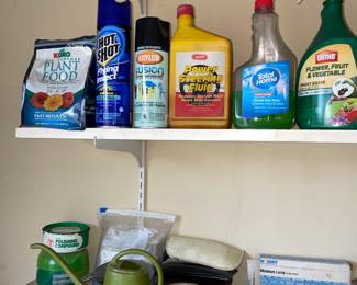 Assorted Garage Contents (Yard Tools, Decor, Etc.)