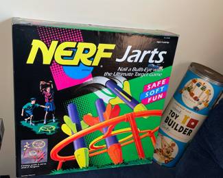 Vintage NERF Jarts Game