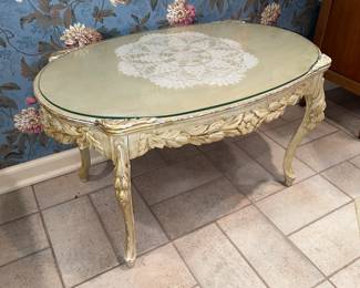Carved Coffee Table