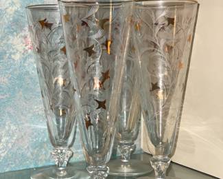 Gold Detail Barware