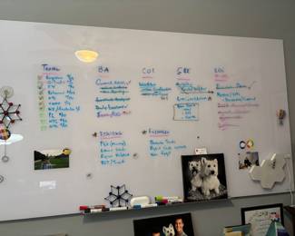 Magnetic Dry Erase Board 8x4