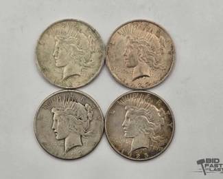1320 4 1923 Silver Peace Dollars