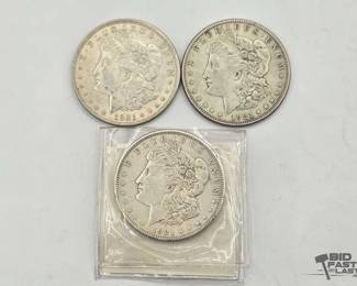 1310 3 1921 Morgan Silver Dollar