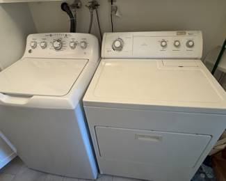 Washer and dryer