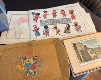 Vintage trays