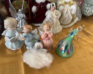 Angel figurine collection
