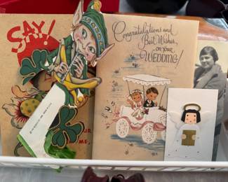 Vintage greeting cards