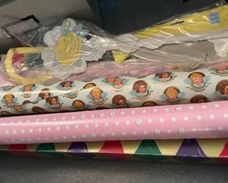 Vintage wrapping paper
