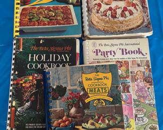 Vintage cookbooks