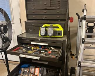 Garage full of tools