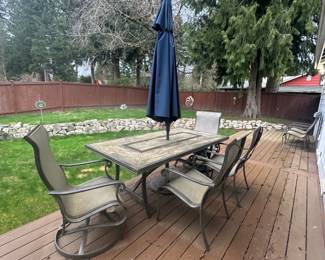 Patio furniture set
