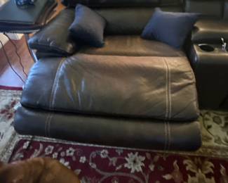 Sectional - recliners open