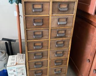 Card File from the State Commerce Department Building $ 198.00