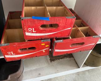 Vintage Wood Coke Crates $ 32.00 each