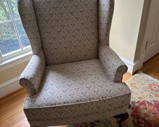 Wingback that matches the sofa