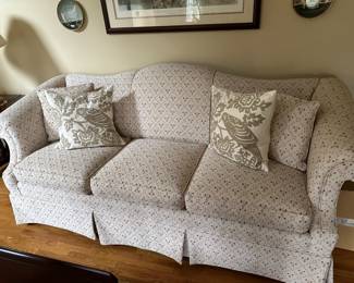 Sofa with matching chair