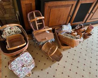 Longenberger baskets, there are tons more