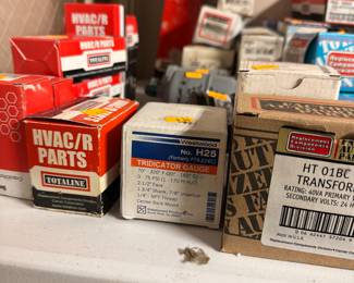 HVAC PARTS, PIECES, NEW IN BOXES,