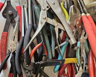 pliers, clamps