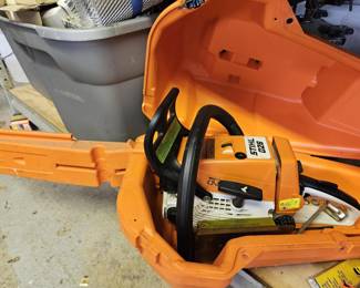 stihl chain saw