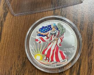 silver coin